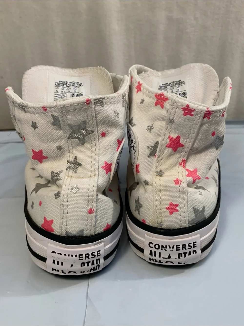 Converse white high